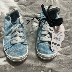 Wonder Nation Blue and White Kids Sneakers